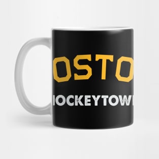 Boston Hockey, MA Vintage HockeyTown Playoff Fan Apparel design Mug